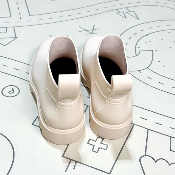 Free People High Street Rain Boots in Parchment Beige - Picture 7 of 11